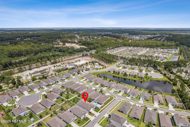 83316 Chapel Ct, Fernandina Beach, FL 32034 - aerial overview of property's location featuring nearby suburban area and a large body of water