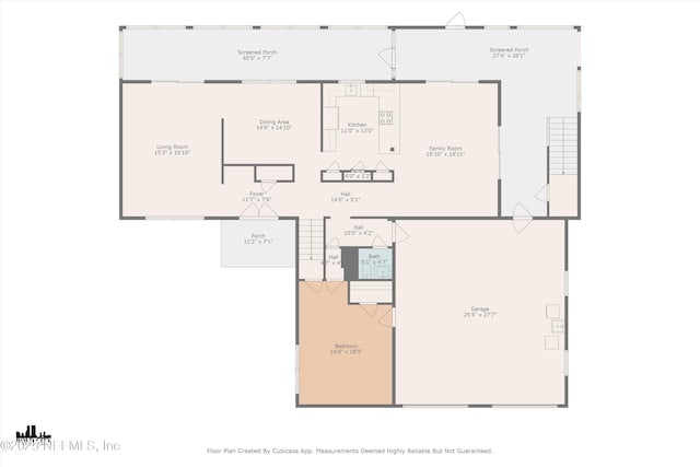 6241 Riviera Manor Dr, Jacksonville, FL 32216 - view of property floor plan