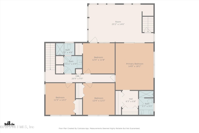 6241 Riviera Manor Dr, Jacksonville, FL 32216 - view of floor plan / room layout