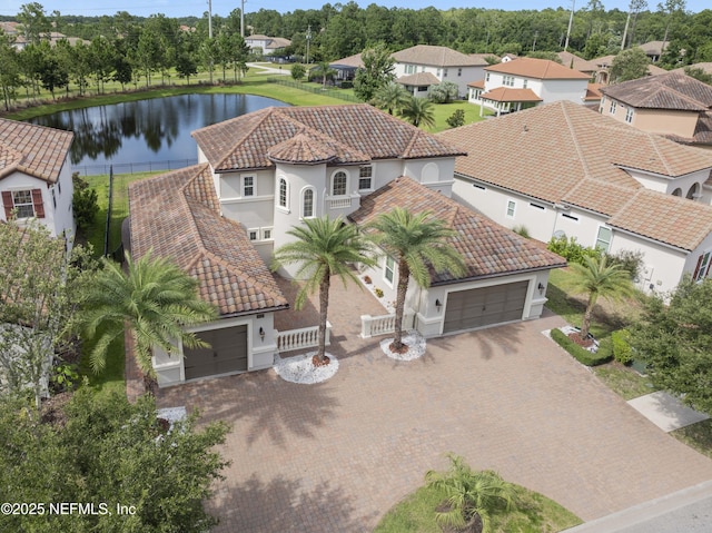 2936 Brettungar Dr, Jacksonville, FL 32246 - aerial perspective of suburban area with a large body of water