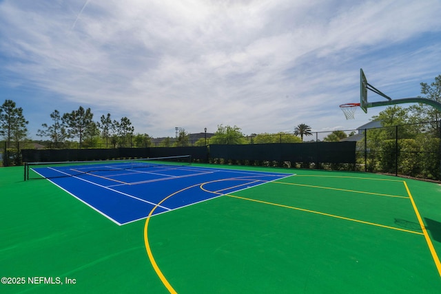 296 Latrobe Ave, Saint Augustine, FL 32095 - view of sport court featuring community basketball court and a tennis court