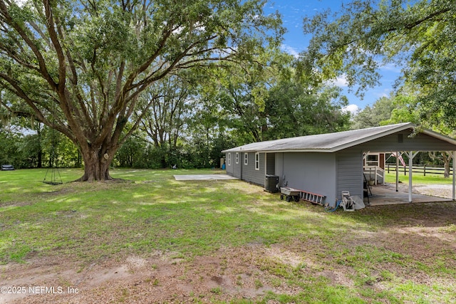 8360 Mudlake Rd, Macclenny, FL 32063 - view of green lawn featuring view of wooded area