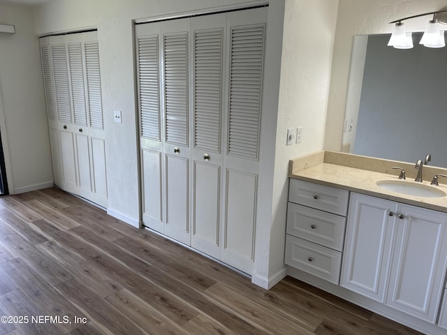 32 Ocean Palm Dr S Unit 320, Flagler Beach, FL 32136 - bathroom with a closet and wood finished floors