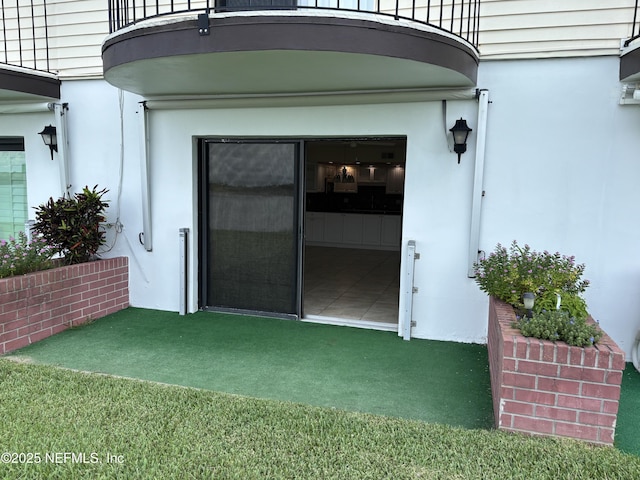 32 Ocean Palm Dr S Unit 320, Flagler Beach, FL 32136 - entrance to property featuring a balcony