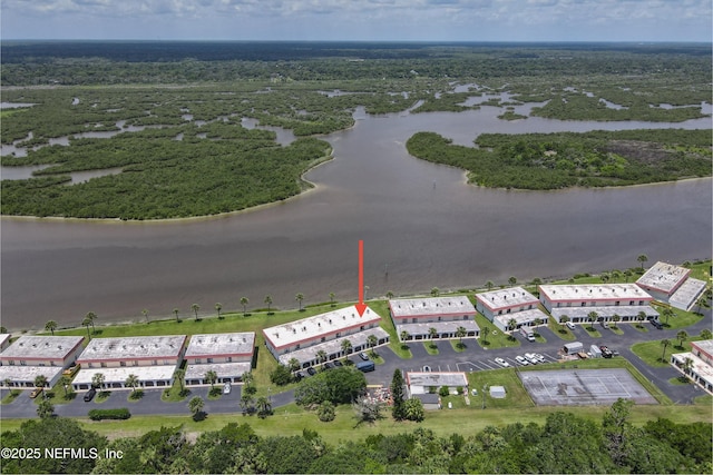 32 Ocean Palm Dr S Unit 320, Flagler Beach, FL 32136 - aerial overview of property's location with a nearby body of water