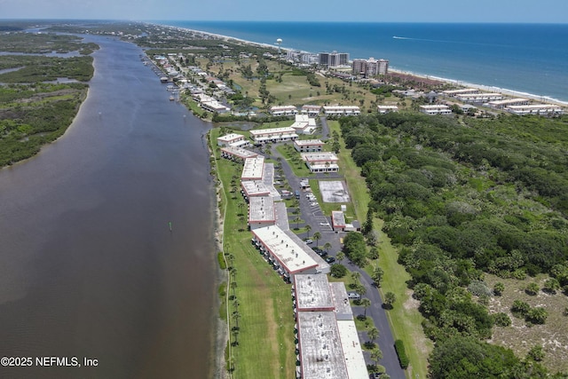 32 Ocean Palm Dr S Unit 320, Flagler Beach, FL 32136 - aerial view of property's location with a large body of water and apartment complex