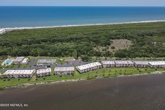 32 Ocean Palm Dr S Unit 320, Flagler Beach, FL 32136 - aerial view of property's location featuring unending shoreline