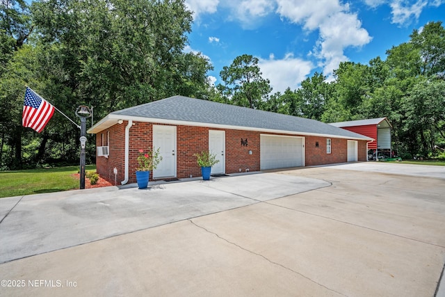 5566 Don Manuel Rd, Elkton, FL 32033 - garage with driveway