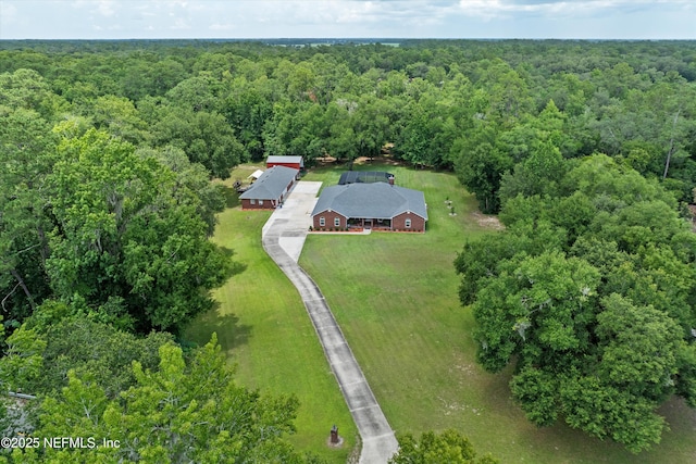 5566 Don Manuel Rd, Elkton, FL 32033 - view from above of property featuring a forest