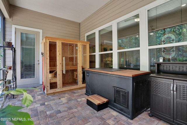 363 Latrobe Ave, Saint Augustine, FL 32095 - sunroom featuring french doors