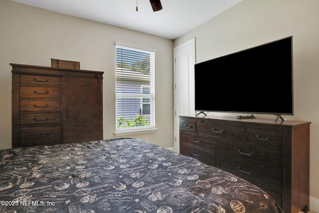 363 Latrobe Ave, Saint Augustine, FL 32095 - bedroom with a ceiling fan