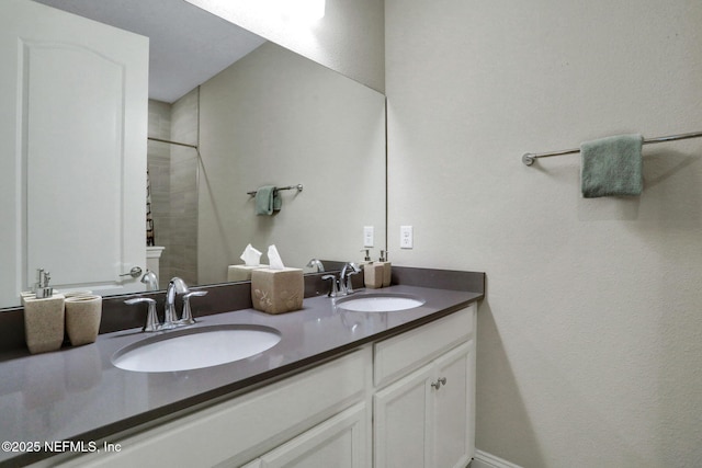 363 Latrobe Ave, Saint Augustine, FL 32095 - full bath with double vanity and a shower