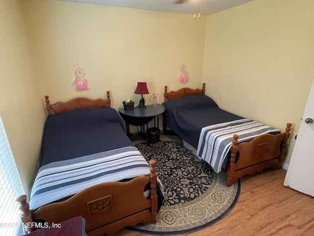 1855 N Alberta Ct, Middleburg, FL 32068 - bedroom with wood finished floors
