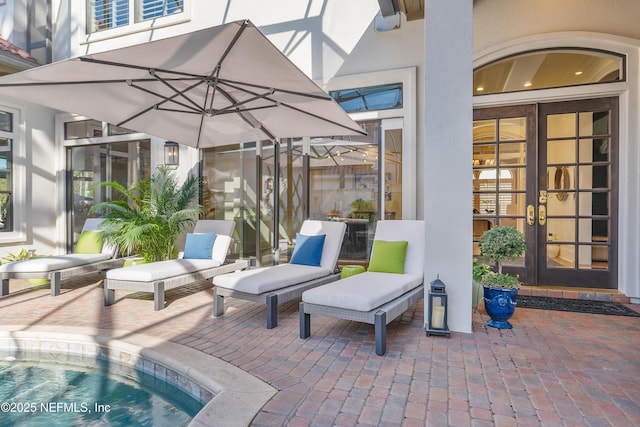 112 Harbourmaster Ct, Ponte Vedra Beach, FL 32082 - view of patio / terrace with french doors