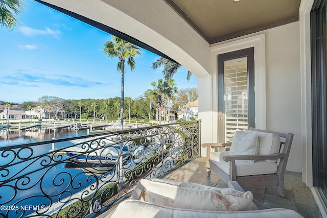 112 Harbourmaster Ct, Ponte Vedra Beach, FL 32082 - balcony featuring a water view