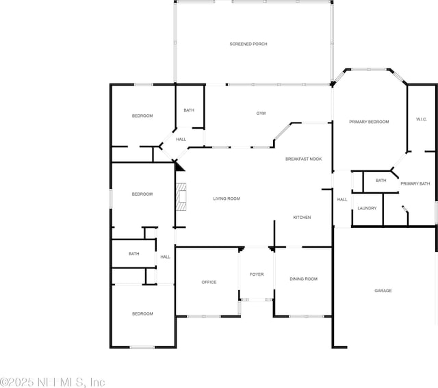 1685 Pinecrest Dr, Fleming Island, FL 32003 - view of floor plan / room layout