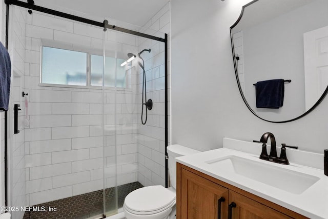 1685 Pinecrest Dr, Fleming Island, FL 32003 - bathroom with vanity and a stall shower