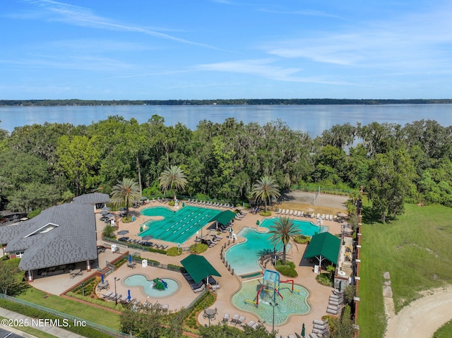 1685 Pinecrest Dr, Fleming Island, FL 32003 - drone / aerial view of a large body of water