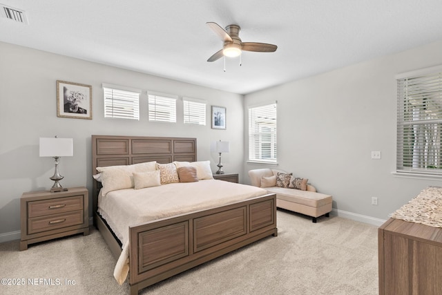 902 Orange Branch Trl, Saint Johns, FL 32259 - bedroom with light colored carpet and ceiling fan