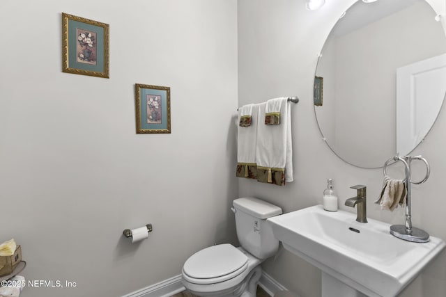 902 Orange Branch Trl, Saint Johns, FL 32259 - half bathroom with toilet and a sink