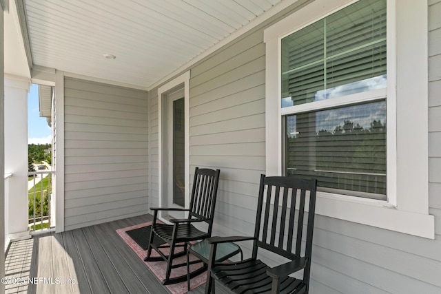 902 Orange Branch Trl, Saint Johns, FL 32259 - view of wooden porch