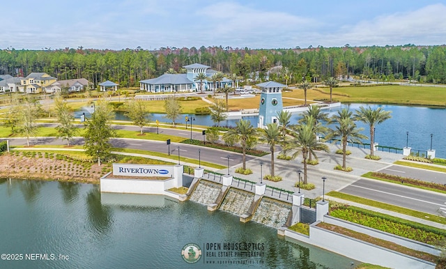 902 Orange Branch Trl, Saint Johns, FL 32259 - aerial view of a large body of water and a forest