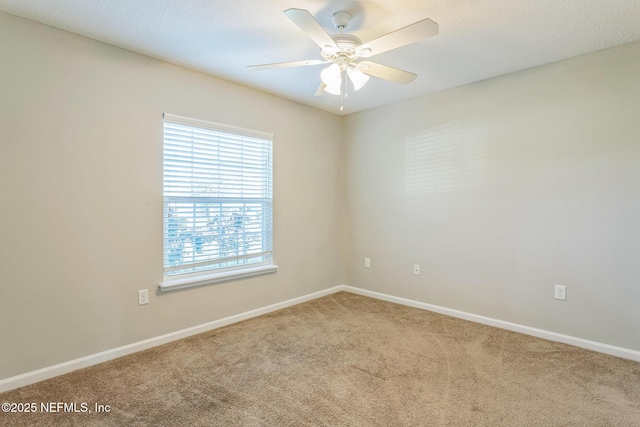 95886 Graylon Dr, Yulee, FL 32097 - unfurnished room with carpet flooring and a ceiling fan