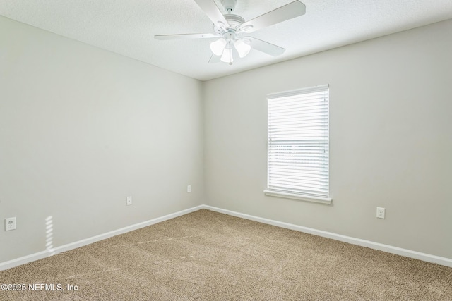 95886 Graylon Dr, Yulee, FL 32097 - carpeted empty room featuring a ceiling fan and baseboards