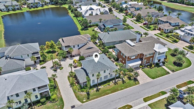 1639 Maritime Oak Dr, Atlantic Beach, FL 32233 - aerial perspective of suburban area featuring a nearby body of water