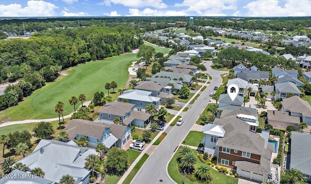 1639 Maritime Oak Dr, Atlantic Beach, FL 32233 - aerial perspective of suburban area with a golf club