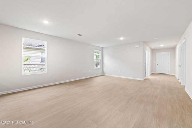 8077 Devoe St, Jacksonville, FL 32220 - spare room with light wood finished floors and recessed lighting