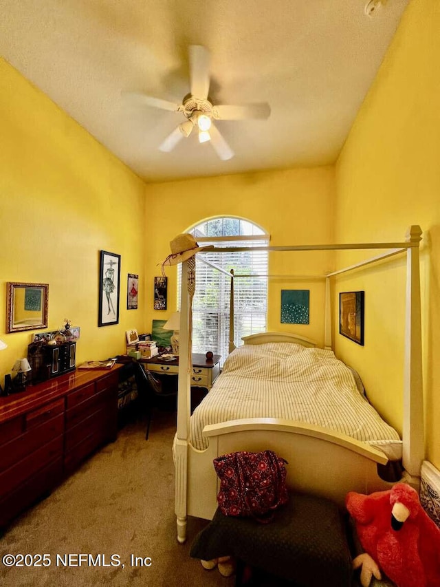 16325 Magnolia Bluff Dr, Montverde, FL 34756 - bedroom featuring carpet and a ceiling fan