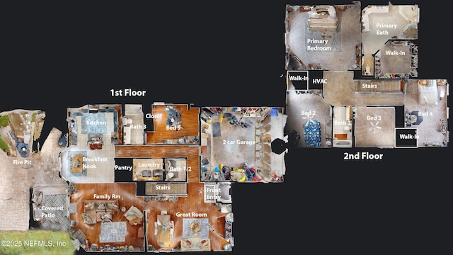 1361 Wekiva Way, Saint Augustine, FL 32092 - view of floor plan / room layout
