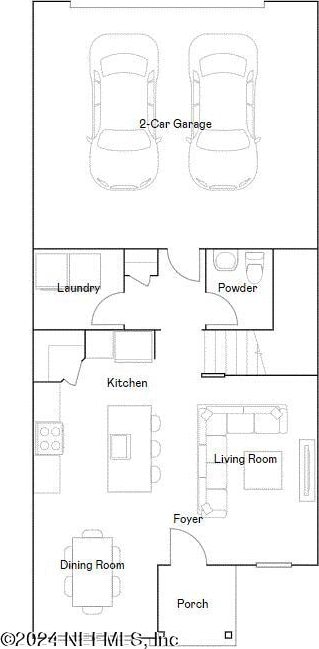 39 Hogan Ct, Saint Augustine, FL 32092 - view of floor plan / room layout