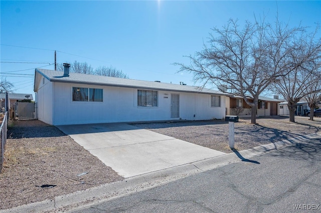 view of ranch-style house