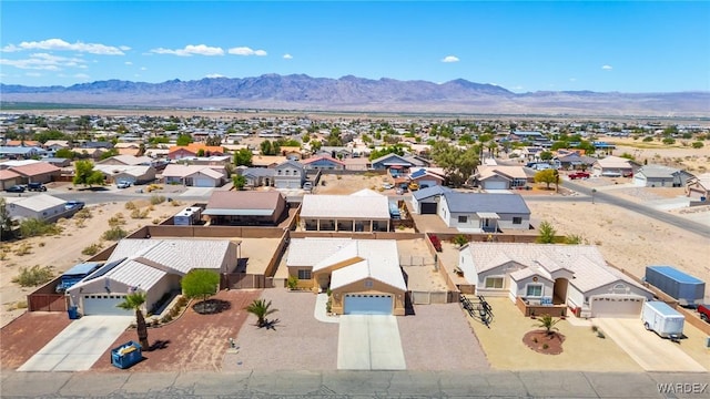 4403 S Via Rialto Ln, Fort Mohave, AZ 86426 - birds eye view of property with a mountain view and a residential view