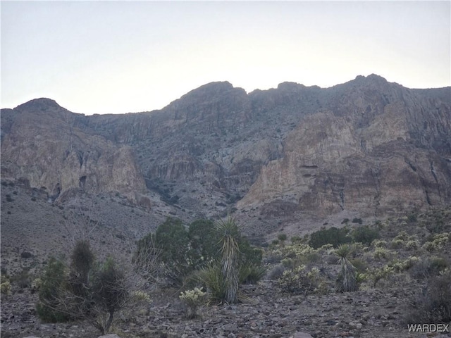 view of mountain feature