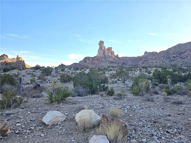 view of mountain feature