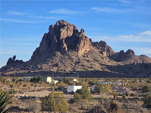 view of mountain feature