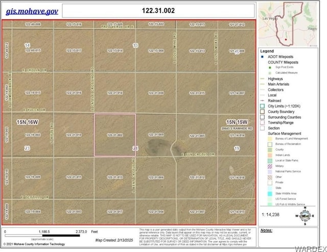 2358 S Cattle Crossing Rd, Yucca, AZ 86438