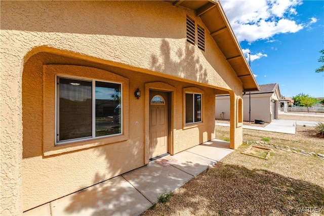 3144 N Prescott St, Kingman, AZ 86401 - property entrance with stucco siding