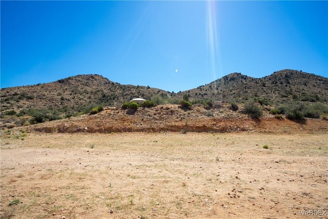 view of mountain feature