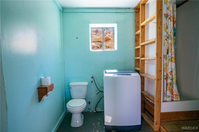 bathroom with toilet