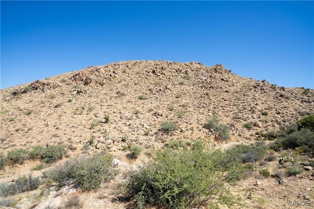 view of mountain feature