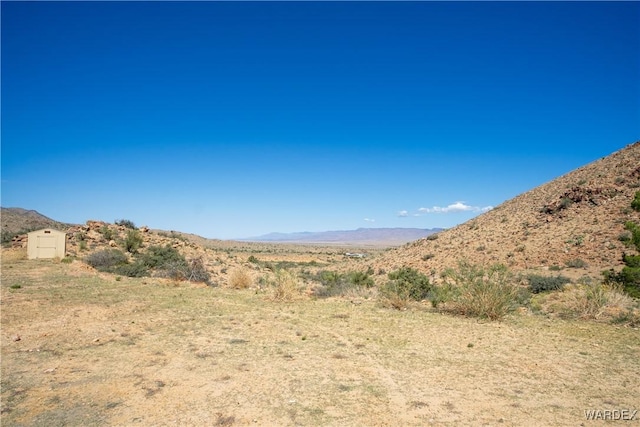 view of mountain feature