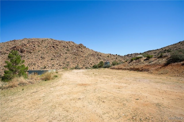 view of mountain feature