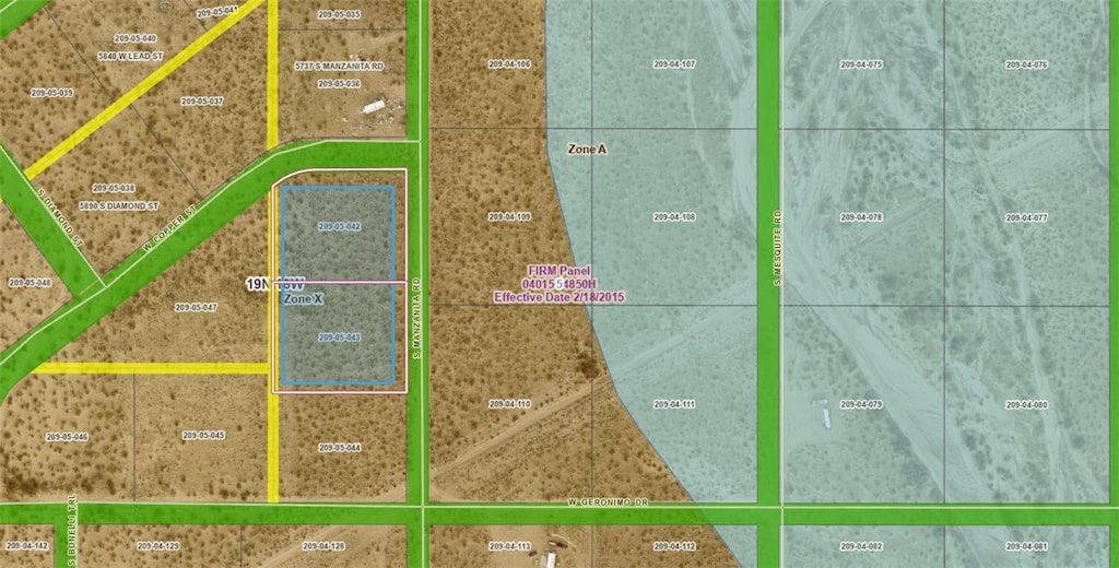 2LOTS S Manzanita Rd, Golden Valley, AZ 86413 - photo 1