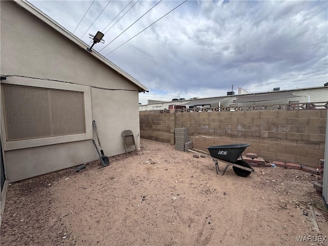 1481 E Topaz Cir Unit 2, Fort Mohave, AZ 86426 - view of yard with fence