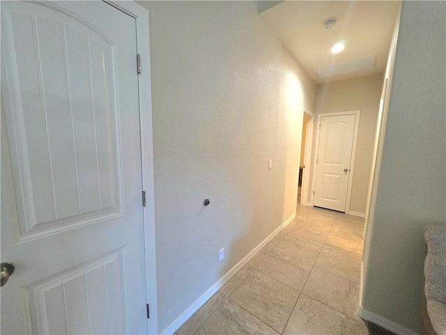 4132 Monte Silvano Ct, Kingman, AZ 86401 - hall featuring baseboards and light tile patterned flooring