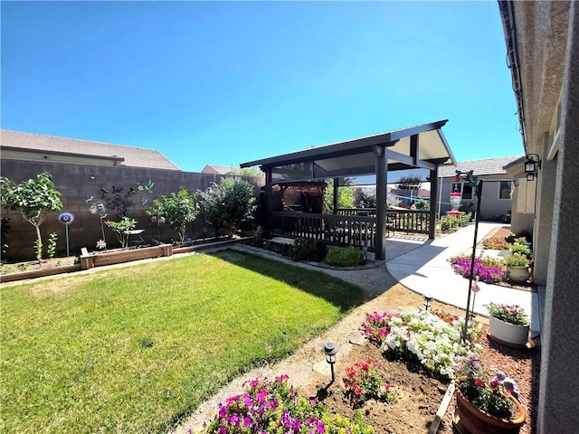 4132 Monte Silvano Ct, Kingman, AZ 86401 - fenced backyard with a gazebo
